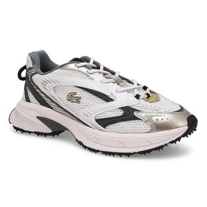 Lacoste Men's Metallic and Black Sneakers